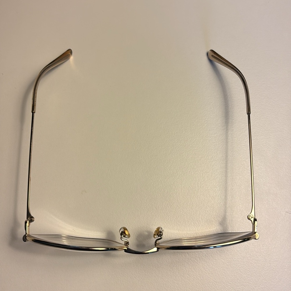 Gucci Gold Hexagonal Glasses - Picture 9 of 16